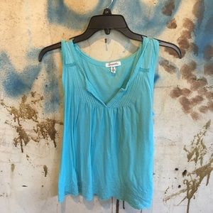 Aeropostale aqua sleeveless top